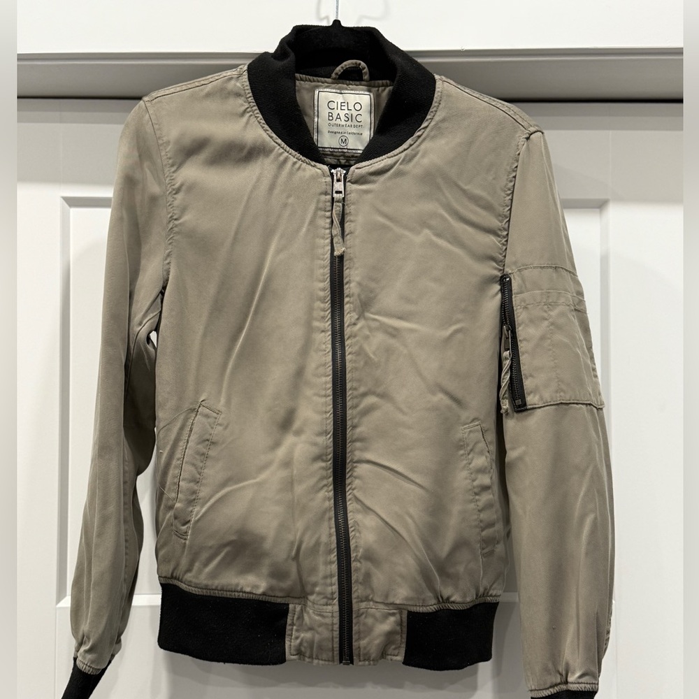 Cielo • Basic Layered Bomber Jacket